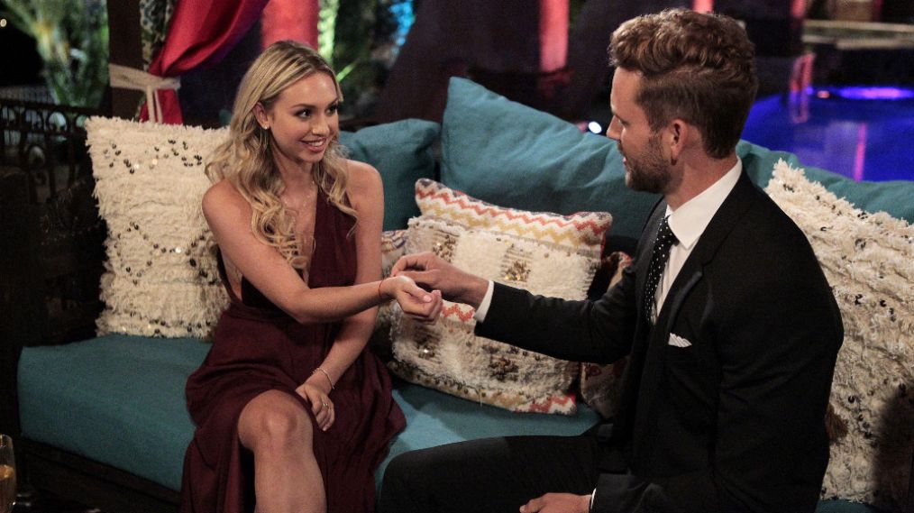 Corinne Olympios and Nick Viall