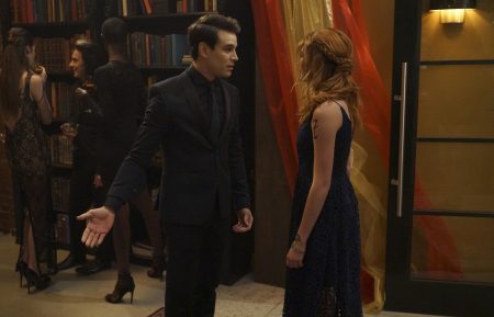 Alberto Rosende and Katherine McNamara in Shadowhunters