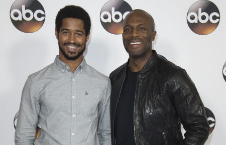 Alfred Enoch and Billy Brown