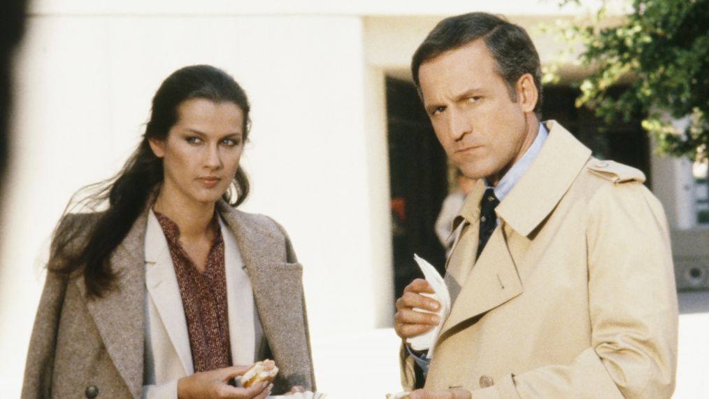 Hill Street Blues - Veronica Hamel as Joyce Davenport and Daniel J. Travanti as Captain Frank Furillo