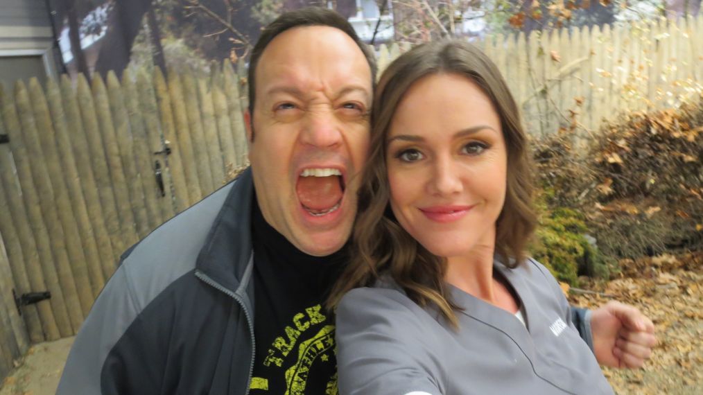 Kevin James And Erinn Hayes