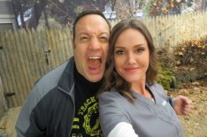 Kevin James And Erinn Hayes