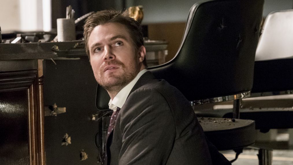 Stephen Amell in the 'Spectre of the Gun' episode of 'Arrow'