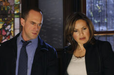 Christopher Meloni as Det. Elliot Stabler, Mariska Hargitay as Det. Olivia Benson in Law & Order: Special Victims Unit