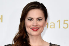 Hayley Atwell attends the closing ceremony of the 55th Monte-Carlo Television Festival