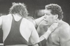 Andre the Giant in a Battle Royale match at WrestleMania
