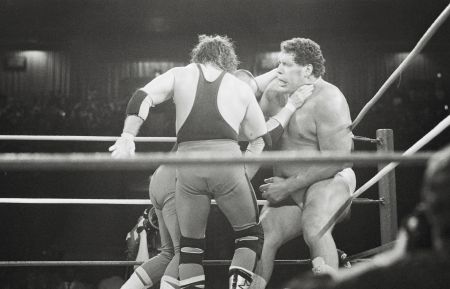 Andre the Giant in a Battle Royale match at WrestleMania