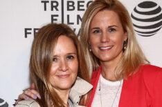 Samantha Bee and Allana Harkin attend the Tribeca Daring Women Summit during the 2016 Tribeca Film Festival