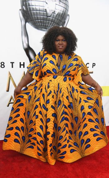 Gabourey Sidibe attends the 48th NAACP Image Awards
