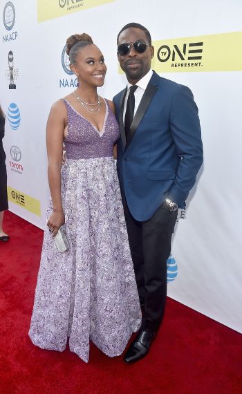 Ryan Michelle Bathe and actor Sterling K. Brown