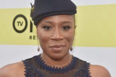 Aisha Hinds attends the 48th NAACP Image Awards