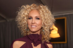 Kimberly Schlapman of Little Big Town attends The 59th Grammy Awards