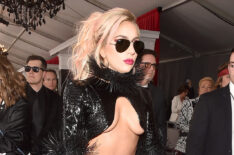 Lady Gaga attends The 59th Grammy Awards