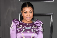 Taraji P. Henson attends The 59th Grammy Awards
