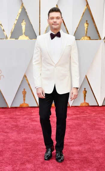 Ryan Seacrest attends the 89th Annual Academy Awards