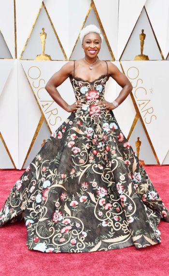 Cynthia Erivo attends the 89th Annual Academy Awards