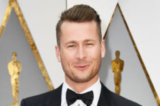 Glen Powell attends the 89th Annual Academy Awards