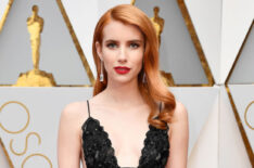 Emma Roberts attends the 89th Annual Academy Awards