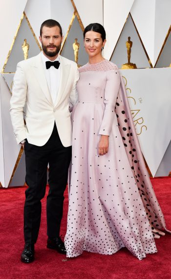 Jamie Dornan and Amelia Warner - 89th Annual Academy Awards - Arrivals