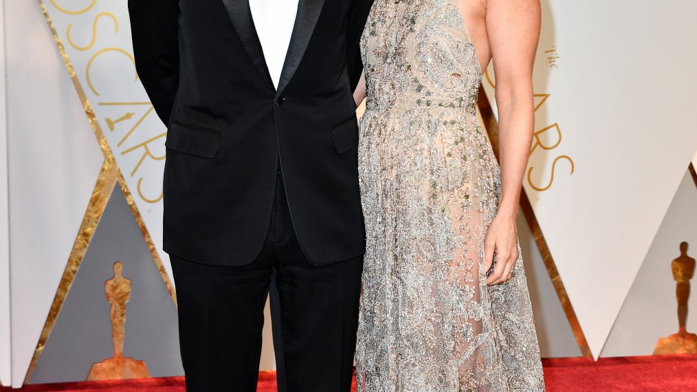 Jason Bateman and Amanda Anka attend the 89th Annual Academy Awards