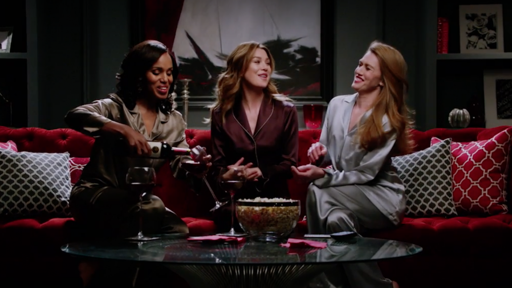 Kerry Washington, Ellen Pompeo and Mireille Enos