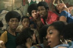 Jaden Smith, Skylan Brooks, Tremaine Brown Jr., Justice Smith and Shameik Moore in 'The Get Down'