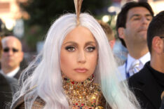 Lady Gaga arrives at the 2010 MTV Video Music Awards