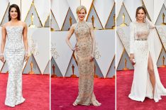 Oscars 2017 Fashion: All That Glitters Is Gold, White and Silver