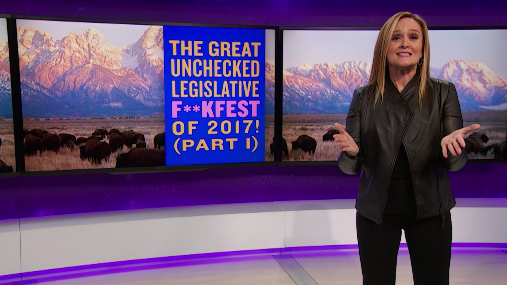 Samantha Bee Takes on Republicans' War on Federal Regulations (VIDEO)