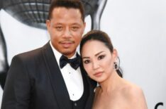 Terrence Howard and Miranda Pak attend the 48th NAACP Image Awards