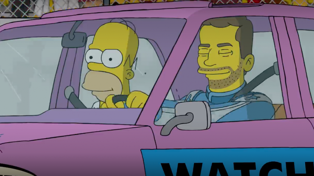 'The Simpsons' Featured in Fox Sports Daytona 500 Promo (VIDEO)