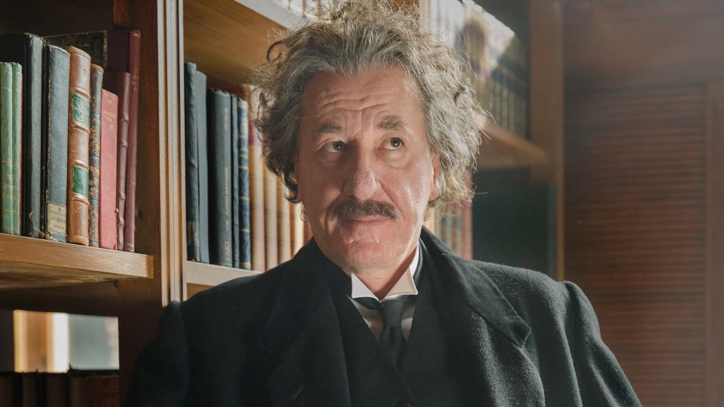 Geoffrey Rush as Albert Einstein in Genius