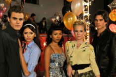 The Vampire Diaries - behind the scenes with Paul Wesley, Nina Dobrev, Katerina Graham, Candice Accola, and Ian Somerhalder