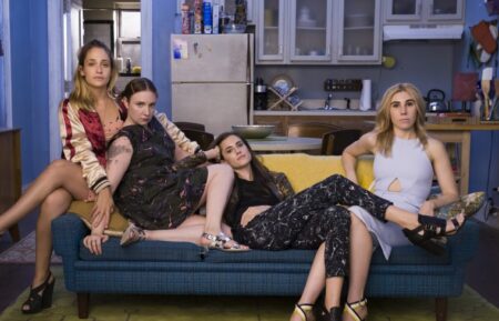 Girls - Jemima Kirke, Lena Dunham, Allison Williams and Zosia Mamet