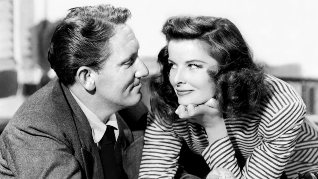 Spencer Tracy and Katharine Hepburn in Woman of the Year