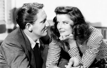 Spencer Tracy and Katharine Hepburn in Woman of the Year