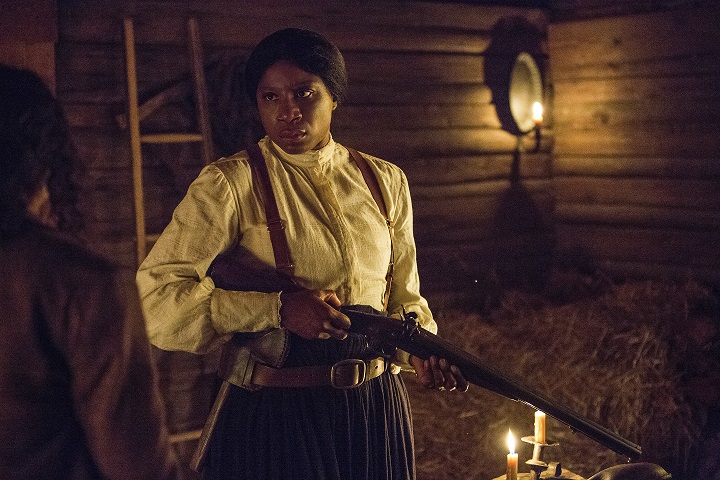 'Underground': Aisha Hinds Says Playing Harriet Tubman 'Elevates Me'