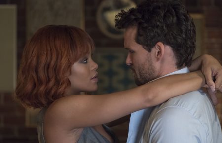 Bates Motel - Rihanna as Marion Crane, and Austin Nichols as Sam Loomis