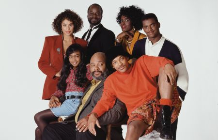 Karyn Parsons, Joseph Marcell, Janet Hubert, Alfonso Ribeiro, Tatyana Ali, James Avery, Will Smith on 'Fresh Prince of Bel-Air'