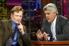 Conan O'Brien Appears on The Tonight Show with Jay Leno