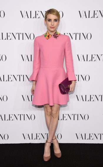 Emma Roberts attends the Valentino Sala Bianca 945 Event