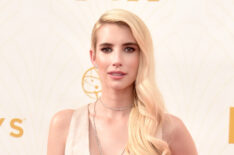 Emma Roberts attends the 67th Emmy Awards