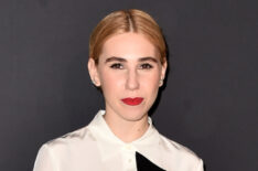 Actress Zosia Mamet attends the premiere of 'Past Forward'