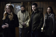 Bitsie Tulloch, Silas Weir Mitchell, David Giuntoli, and Bree Turner in Grimm - 'The End'