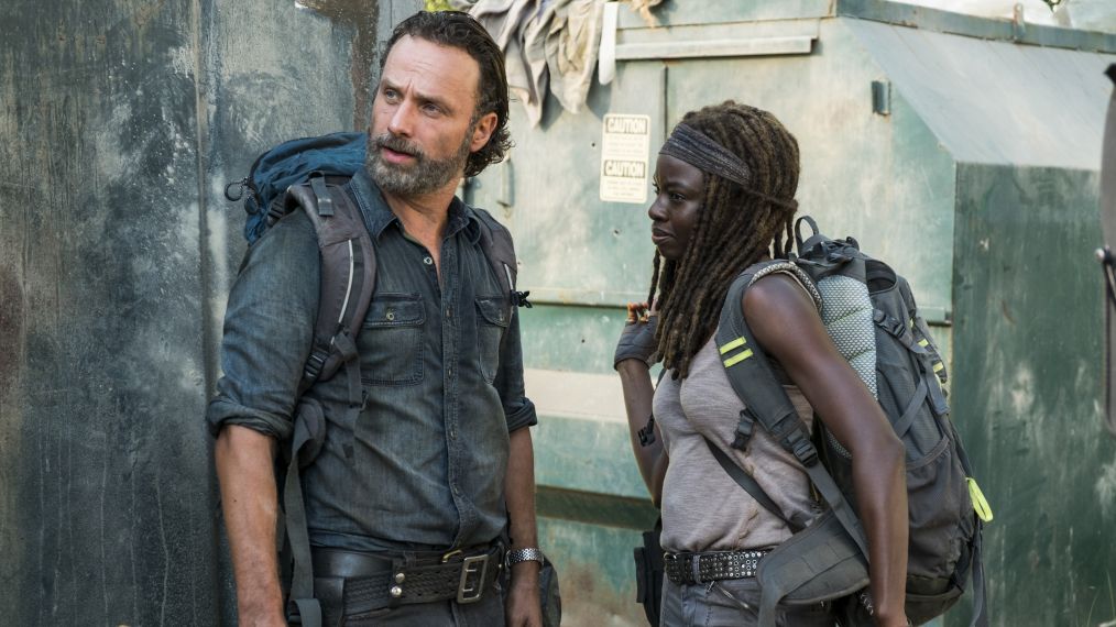 The Walking Dead - Andrew Lincoln, Danai Gurira