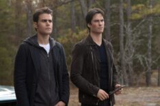 Paul Wesley as Stefan and Ian Somerhalder as Damon in The Vampire Diaries - 'It's Been a Hell of a Ride'