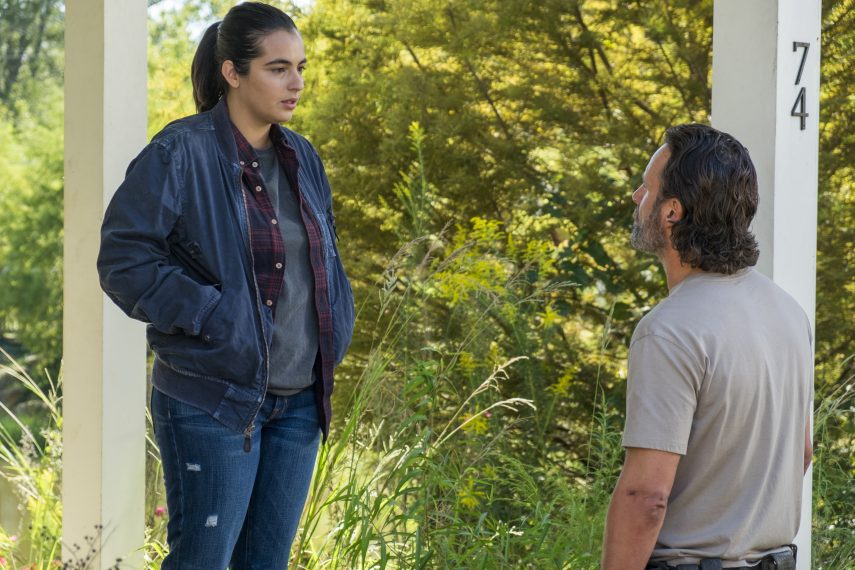 Walking Dead Alanna Masterson Andrew Lincoln