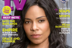 Sanaa Lathan of Shots Fired on the cover of TV Weekly