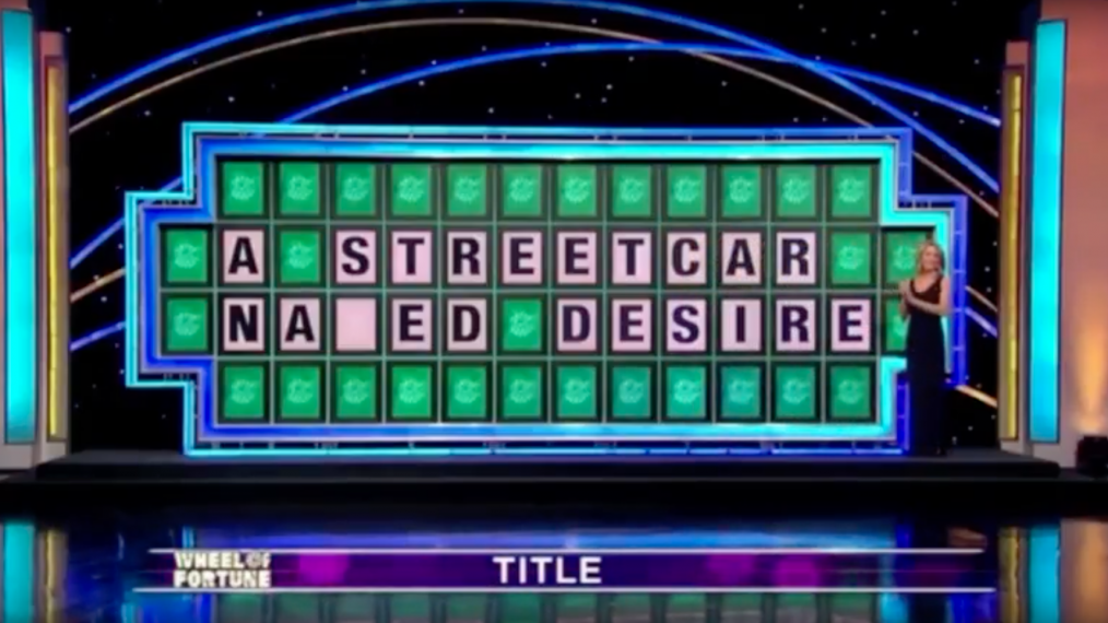 Wheel of Fortune Fail