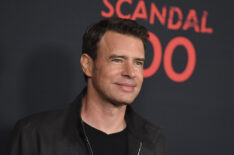 Scott Foley at the 100th episode of Scandal celebration in West Hollywood